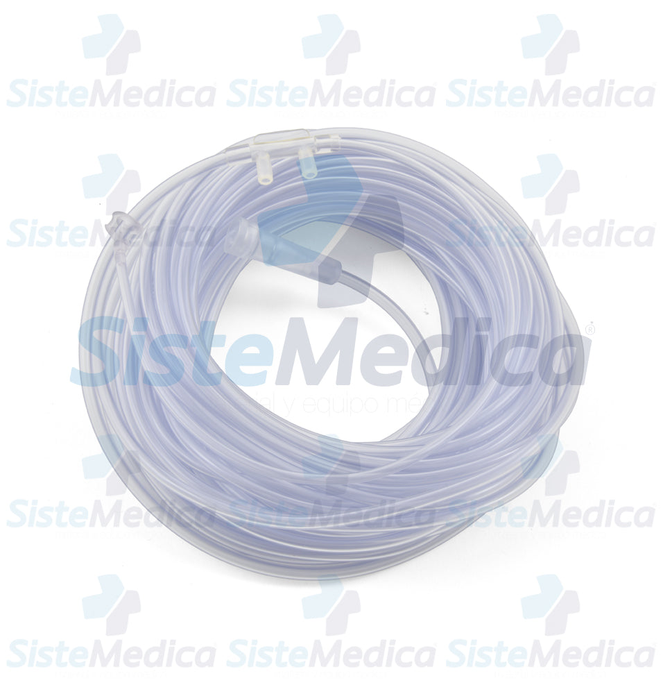 Canula nasal para oxígeno de 15 mts