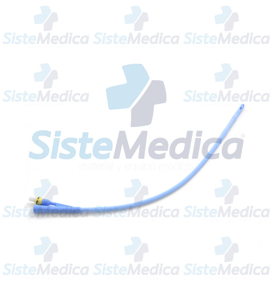 Sonda Foley 2 vías 100% silicón con globo