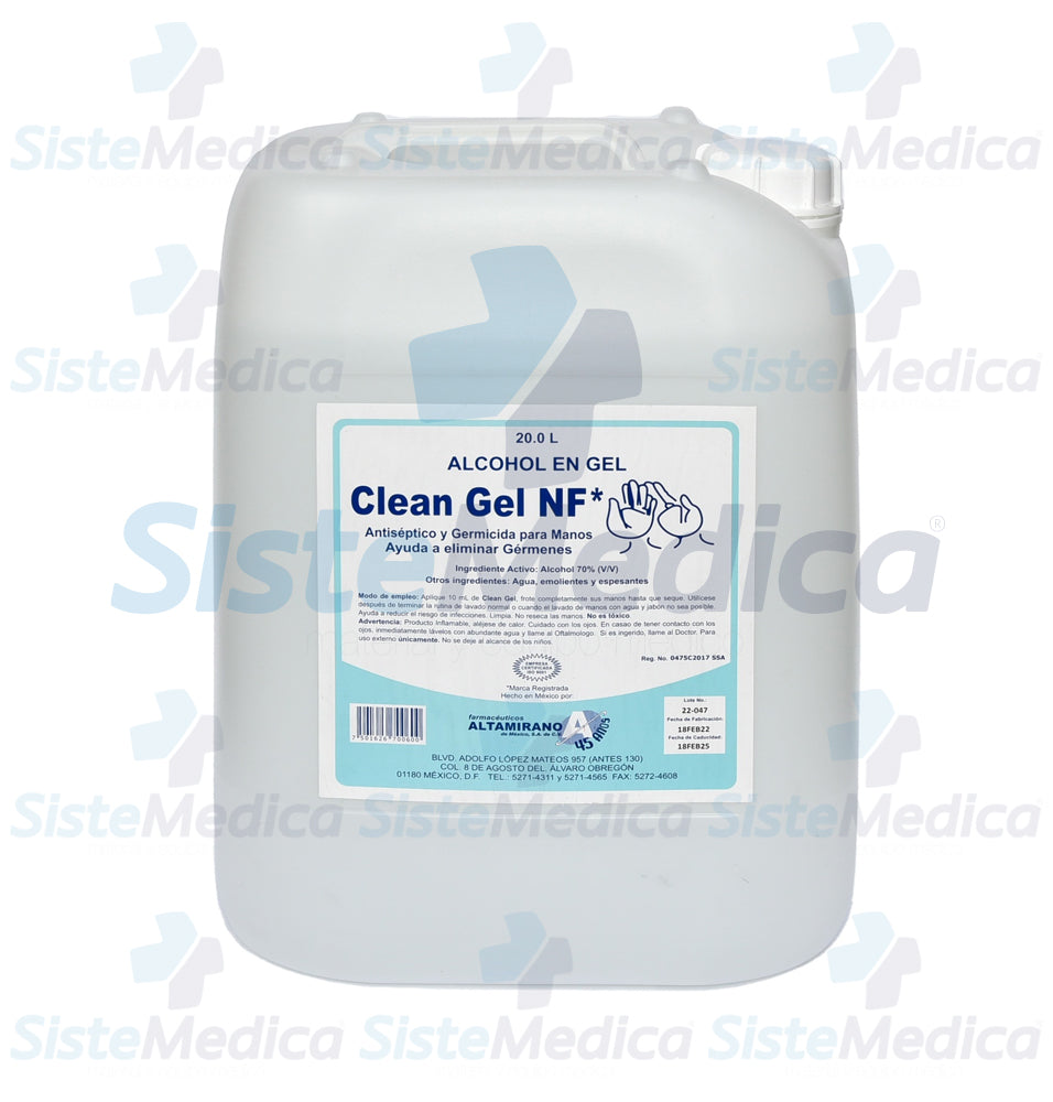 Gel anti bacterial Clean Gel NF