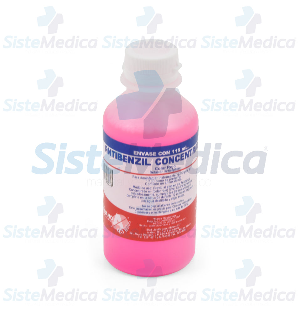 Antibenzil concentrado rojo NF