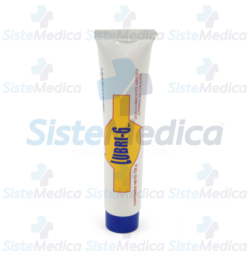 Jalea lubricante aséptica de benzalconio al 0.1% Lubri-6 NF