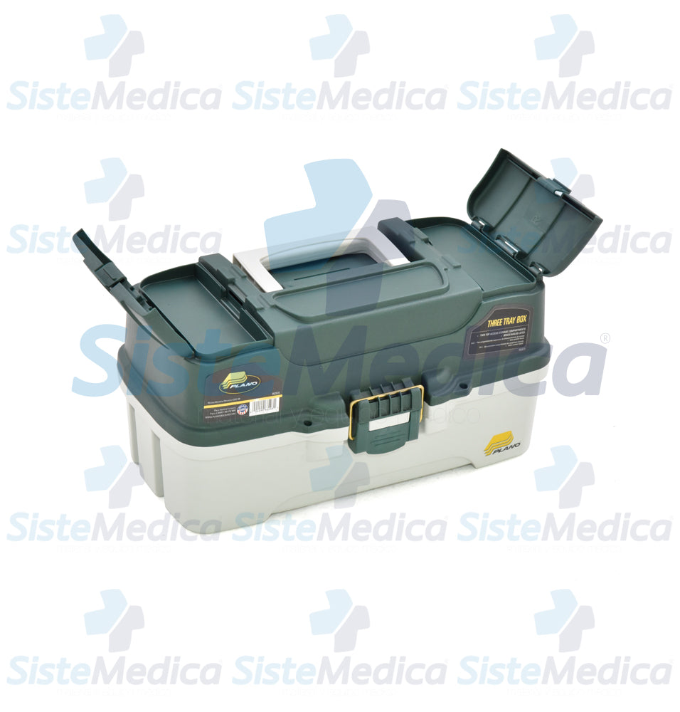 Caja multiusos con 3 charolas PLANO 6203-06