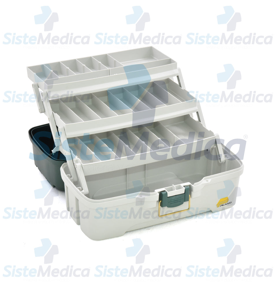 Caja multiusos con 3 charolas PLANO 6203-06