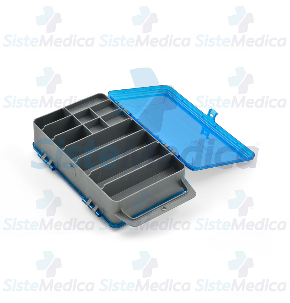 Caja multiusos con compartimientos en ambos lados PLANO 3215