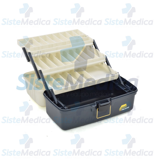 Caja multiusos con 3 charolas PLANO 6133-06