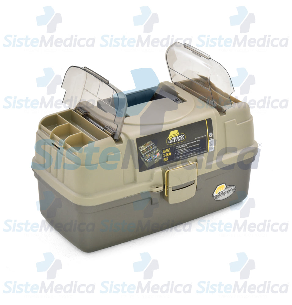 Caja multiusos con 3 charolas PLANO 6134-03