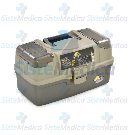 Caja multiusos con 3 charolas PLANO 6134-03