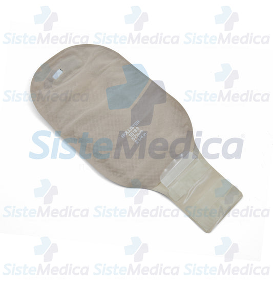 Bolsas para colostomia drenable co aro de 57 mm