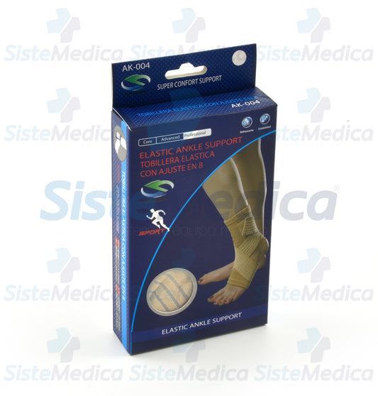 Tobillera elástica con ajuste en 8