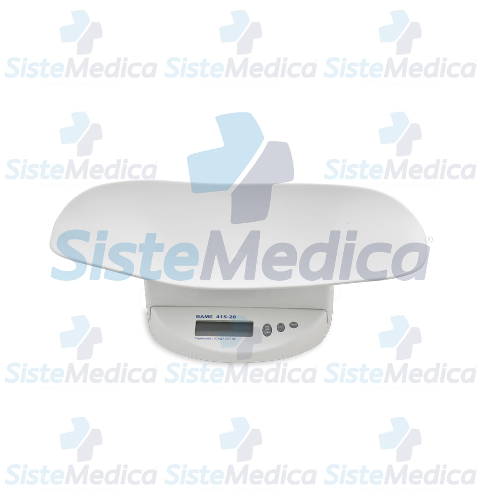 Báscula pediátrica electrónica 20 Kg.