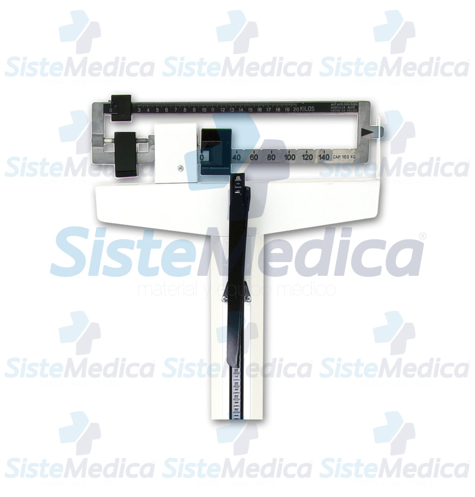 Báscula mecánica con altímetro 160 Kg.