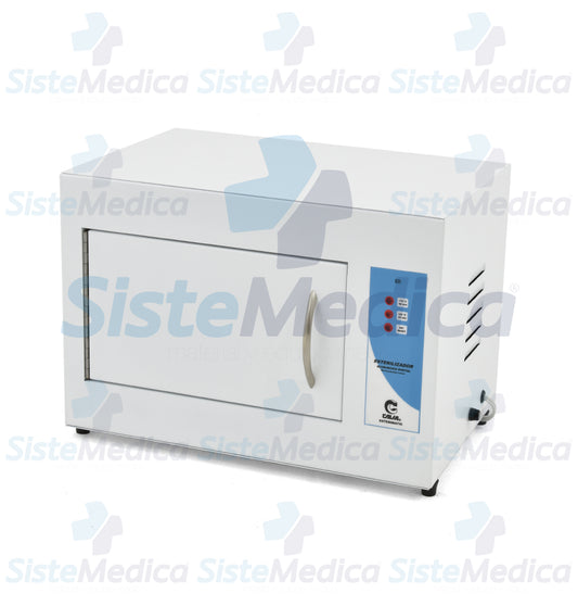 Esterilizador de calor en seco digital con capacidad de 11 Lts.