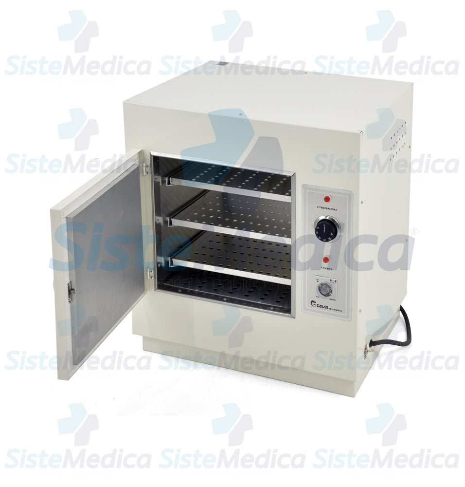 Esterilizador de calor en seco automático con capacidad de 31 Lts.