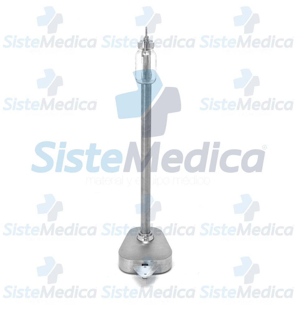 Jabonera de pedestal sencilla
