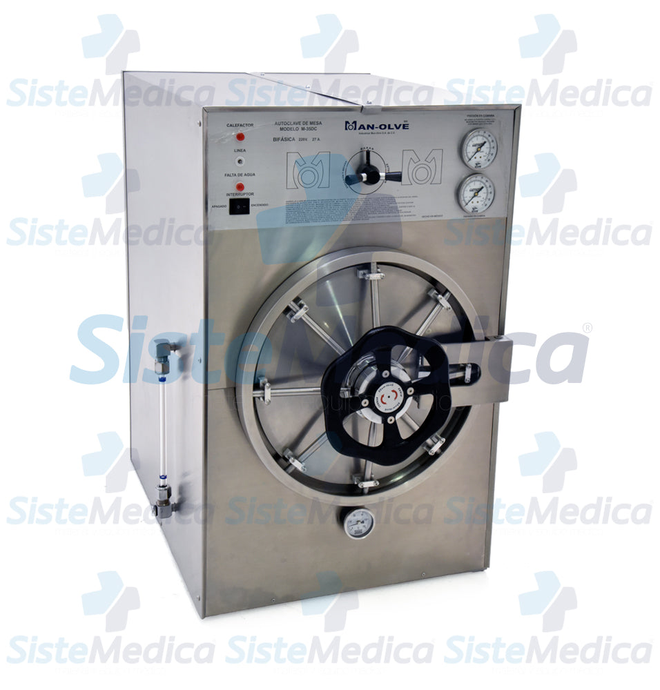 Autoclave horizontal grande de 57 litros