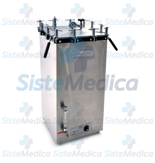 Autoclave vertical automática para laboratorio