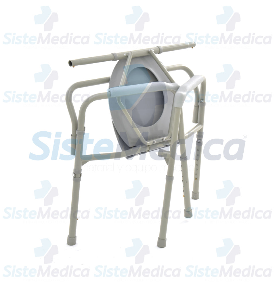 Silla cómodo bariátrica 3 en 1 plegable capacidad de 295 Kg