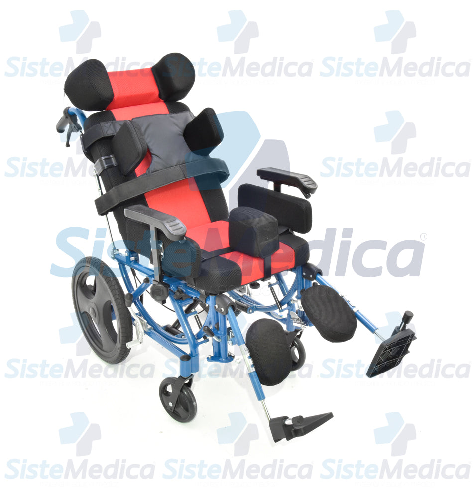 Silla de ruedas parálisis cerebral infantil PCI
