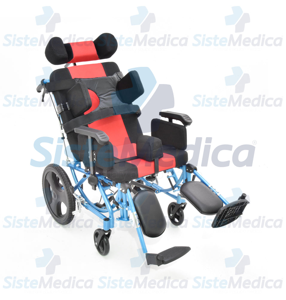 Silla de ruedas parálisis cerebral adulto PCA
