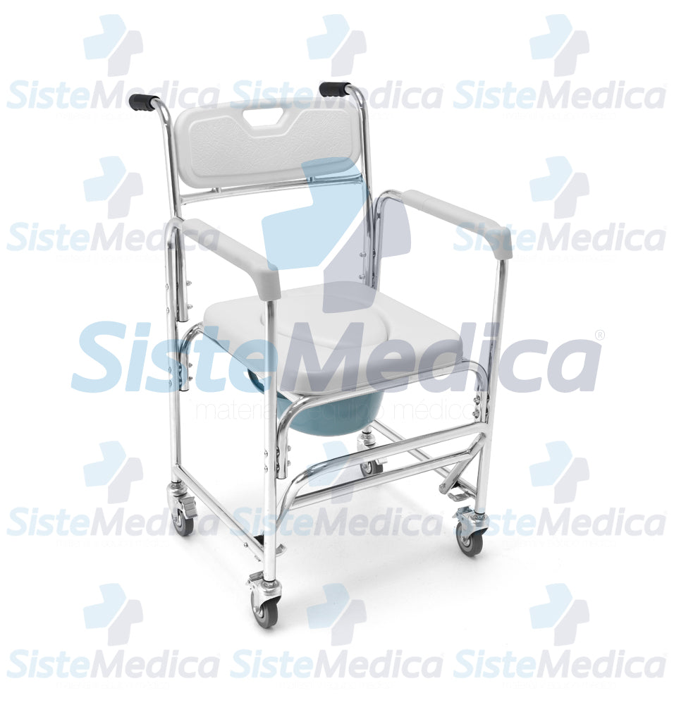 Silla cómodo acojinada con ruedas