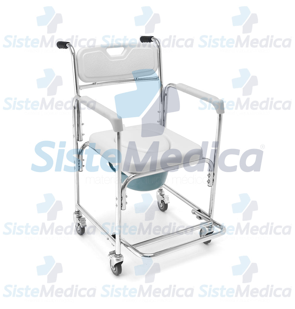 Silla cómodo acojinada con ruedas