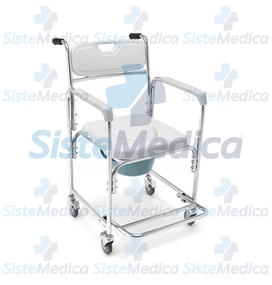 Silla cómodo acojinada con ruedas