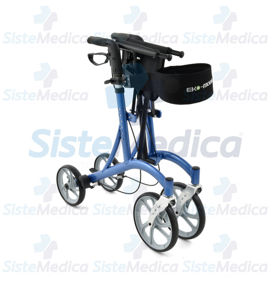 Andadera rollator de aluminio esmaltada deportiva plegable