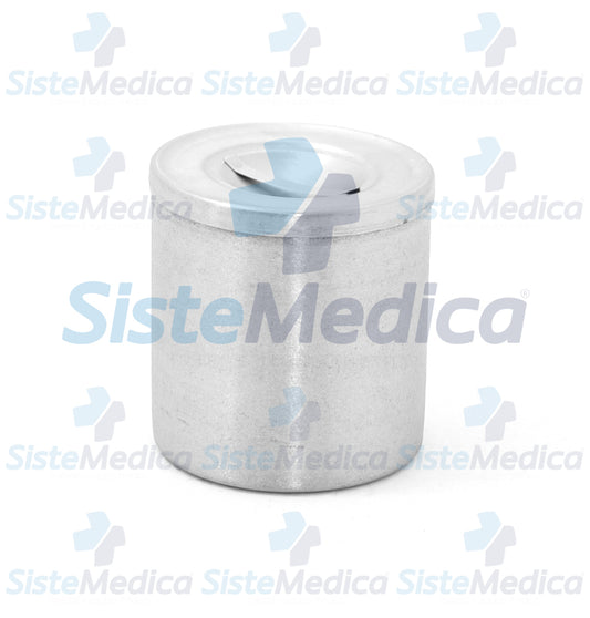 Recipiente algodonero de acero inoxidable 1.100 lts. / 5/32 qt.