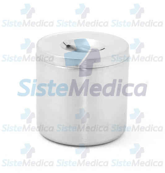 Recipiente algodonero de acero inoxidable 1.750 lts. / 1 7/8 qt.