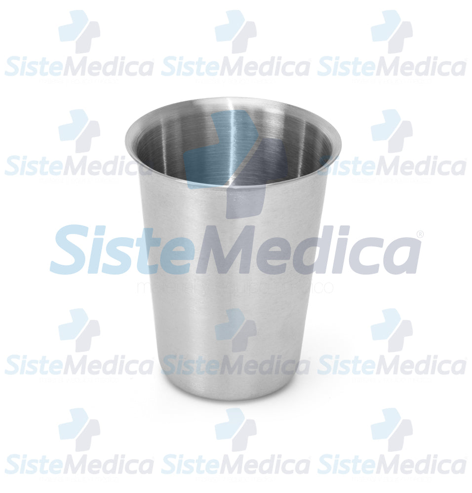 Vaso para hospital de acero inoxidable 350 ml / 12 oz