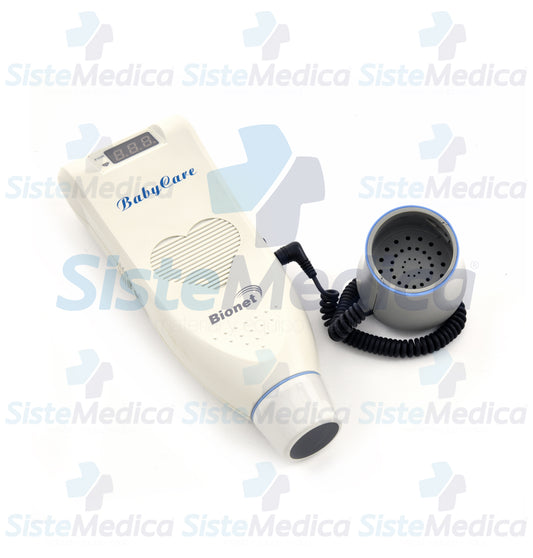 Detector fetal portátil con bocina en tapa