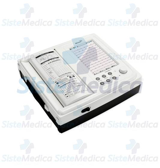Electro cardiógrafo ECG / EKG de 12 canales con pantalla táctil de 7”