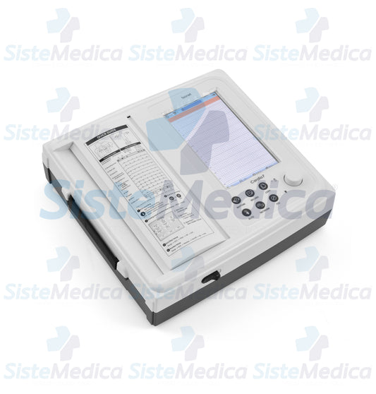 Electro cardiógrafo ECG / EKG de 12 canales con pantalla táctil de 7”