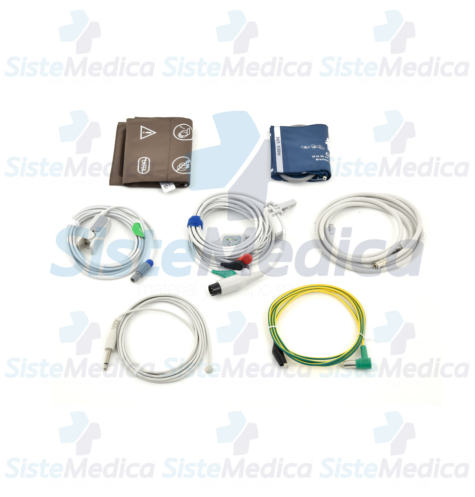 Monitor de paciente con pantalla táctil de 15” para adulto / pediátrico / neonatal