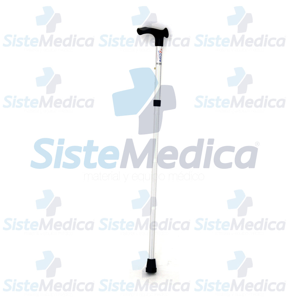 Bastón aluminio plegable ergonomico mano derecha