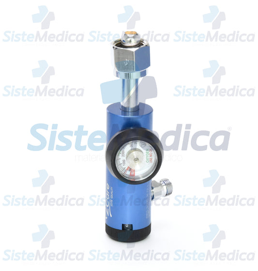 Regulador para tanque de oxigeno de 0 a 15 LPM