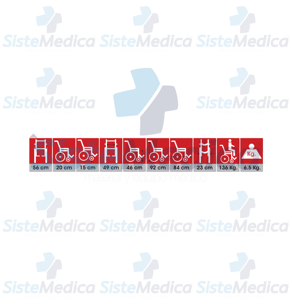 Silla traslado ultraligera