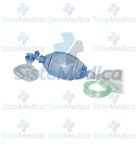 Resucitador (reanimador pulmonar) desechable Adulto