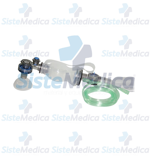 Resucitador (reanimador pulmonar) reusable silicon Infantil