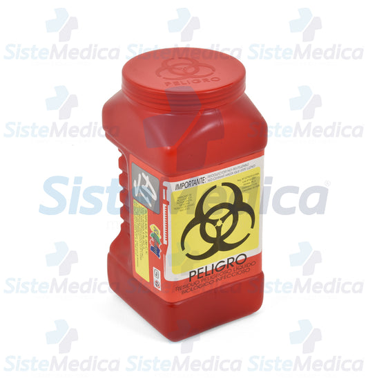 Recolector para líquidos de 3 Lts.