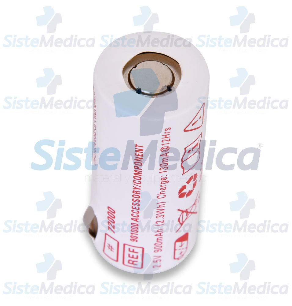 Batería de níquel-cadmio recargable Welch Allyn 72000 2.5v