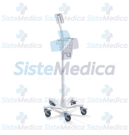 Base rodable con soporte para monitor