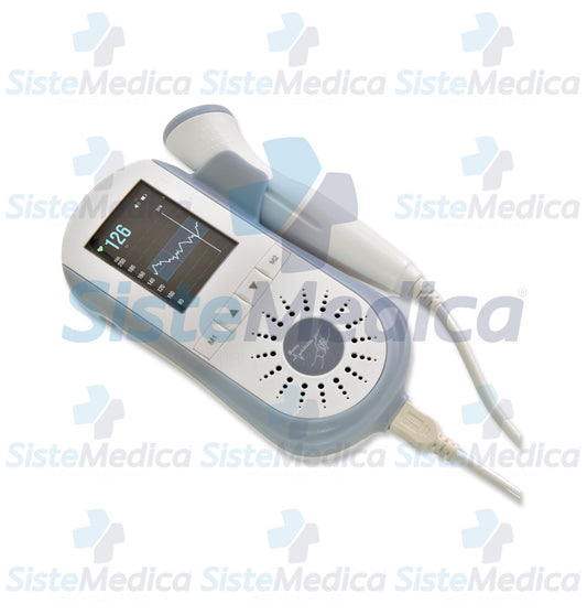 Detector (doppler) fetal con pantalla dual