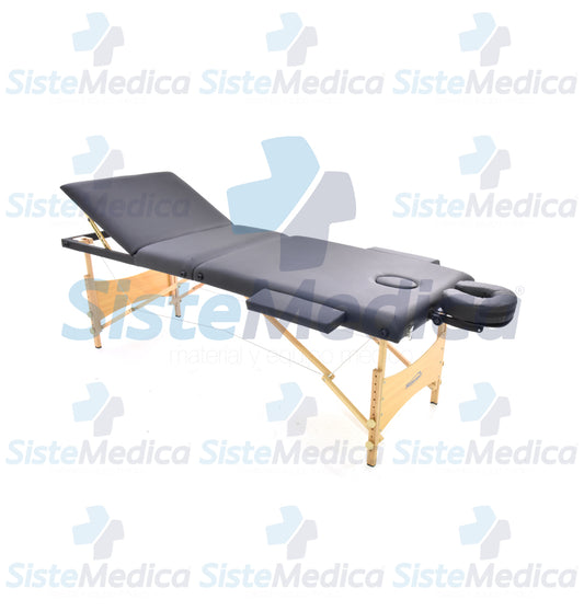 Mesa para masaje tres secciones