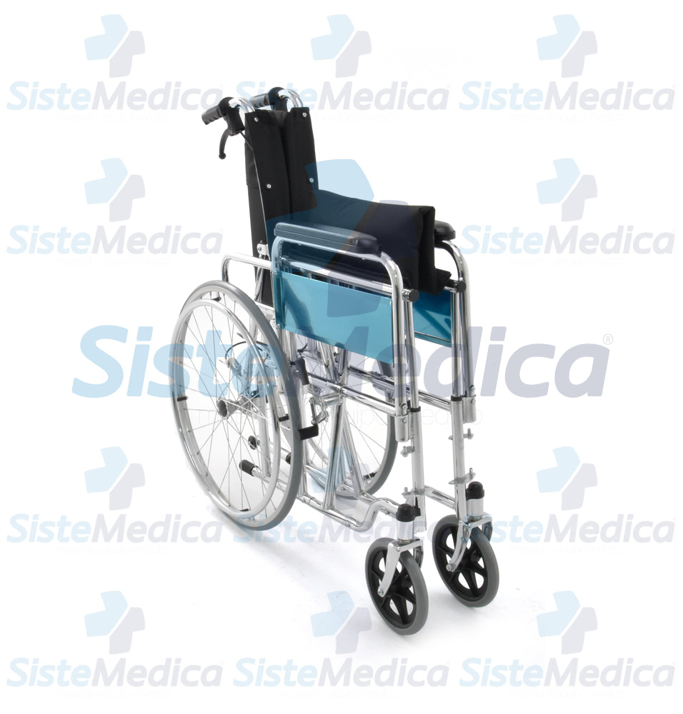 Silla de ruedas reclinable tipo cama