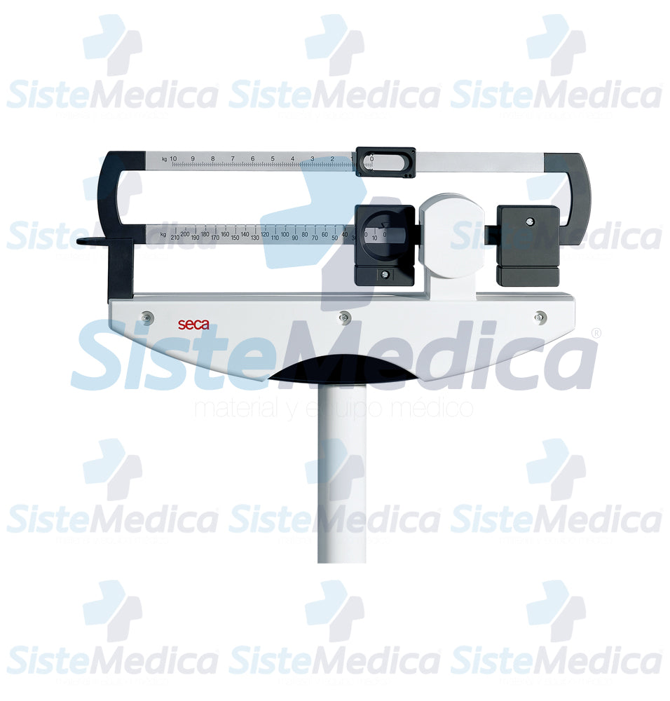 Báscula mecánica de columna con altímetro 220 Kg.