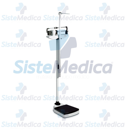 Báscula mecánica de columna con altímetro 220 Kg.