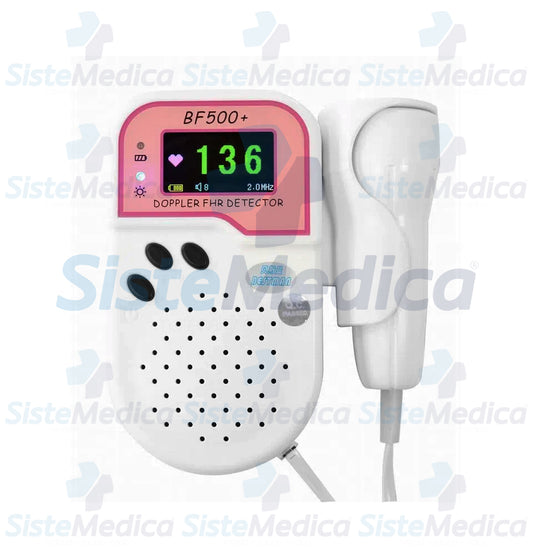 Doppler de bolsillo con pantalla LCD con transductor de 2 Mhz.