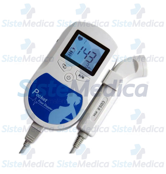 Doppler fetal digital de bolsillo