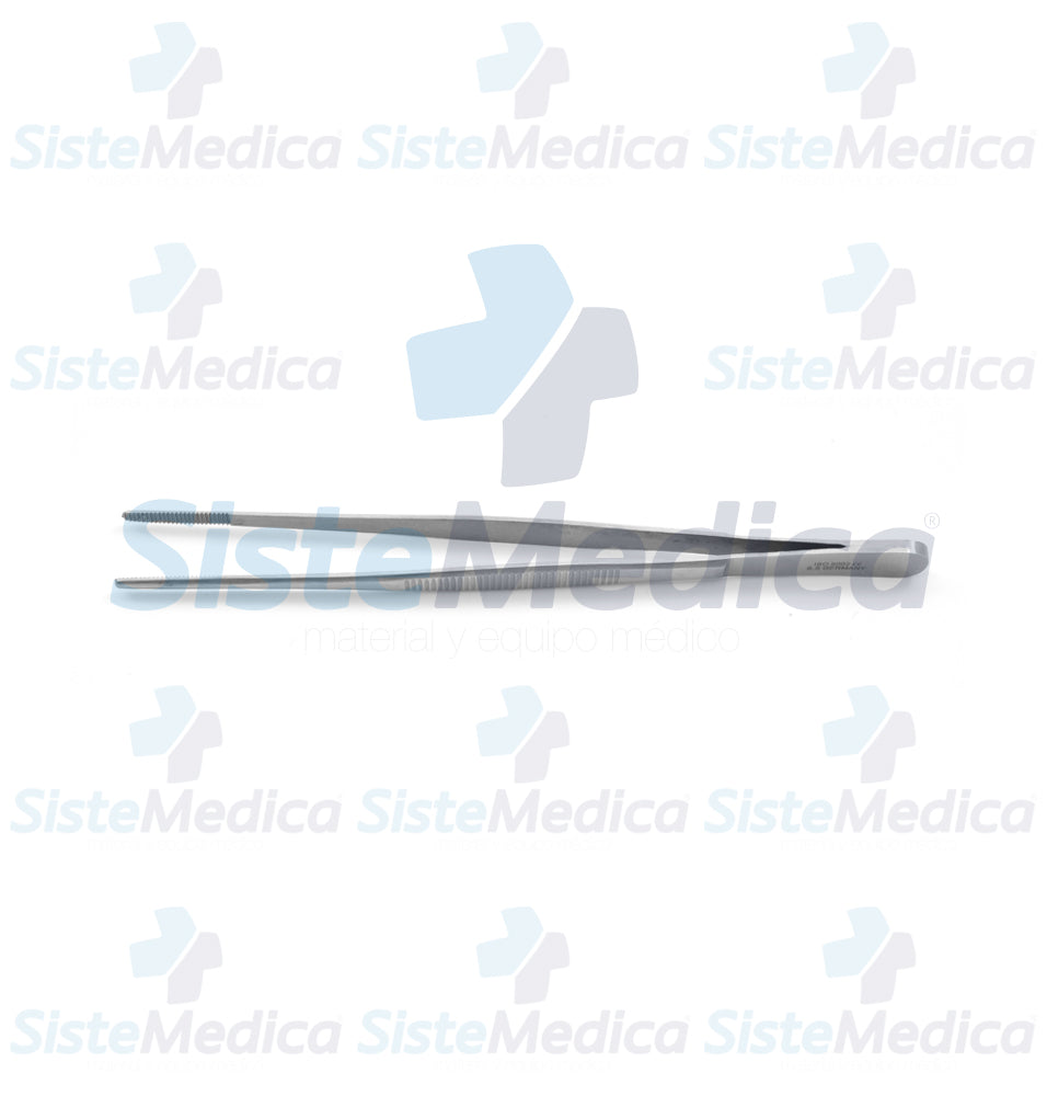 Pinza de disección sin dientes 16 cm